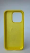Чехол WAVE Full Silicone Case с защитой 360 по корпусу и внутренней микрофиброй для iPhone 14 Pro Yellow - изображение 4