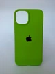 Чохол WAVE Full Silicone Case із захистом 360 по корпусу з внутрішнєю мікрофіброю для iPhone 13/14 Green - зображення 3