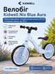 Беговел Kidwell Nix Blue Aura (нейлоновая рама, полиуретановые колеса 29 см, складывающийся руль, до 30 кг) - изображение 1