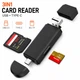 OTG Card Reader 3 в 1 Stone SD/TF Type-C концентратор разветвитель юсб хаб (ST-SC094) - изображение 2