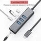 USB-C хаб с сетевым адаптером RJ45 Gigabit + 3×USB 3.0 Stone переходник ethernet (ST-NC2521G) - изображение 3