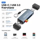 OTG Card Reader 2 в 1 Stone SD/TF Type-C концентратор розгалужувач юсб хаб (ST-SC098) - зображення 2