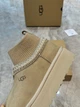 Уги шкарпетка UGG Tazz Platform Knit mustard seed 40 розмір пісочні - изображение 4
