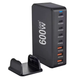 Зарядная станция GaN Pro 600W 8 портов USB-C USB-A PD 140W (534) - изображение 3