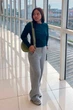 Лонгслив Uniqlo 44(M) Зеленый (154934) - изображение 6