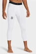 Чоловічі білі тайтси UA Curry Brand 3/4 Lgs Under Armour M 1379828-100 - изображение 1