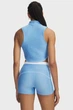 Жіночий блакитний топ UA HeatGear Novelty Tank-BLU Under Armour XS 6013657-465 - зображення 2