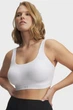 Жіночий білий топ UA Effortless High Bra Under Armour L A-C 6011263-100 - изображение 2