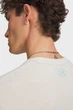 Чоловіча біла футболка UA M 60/40S BLEND LOGO SS Under Armour LG 6013612-279 - изображение 2