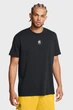 Чоловіча чорна футболка Curry Hvyweight Logo Tee Under Armour M 1387107-001 - изображение 1