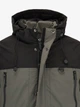 Куртка однотонна чоловіча GENUA G01210-0040 4XL Чорний-хакі shop (2000999625725) - изображение 2