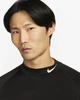 Компресійна Кофта Nike Pro Men's Dri-FIT Fitness Mock-Neck Long-Sleeve Top(FB7908-010) XL Чорний - изображение 3