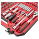 Набір інструментів 1/2" & 1/4" 110од (ET-6108SP) INTERTOOL ET-9108 - зображення 4