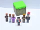 Майнкрафт набор в коробке деревня номер 13 Компот Minecraft Compot жители мэр админ - изображение 1