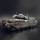 Металлический конструктор Танк Chieftain MK50 1:100. Металлическая сборная 3D модель танка. 3D пазл Танк Chieftain MK50 - изображение 9