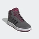 Кроссовки Adidas Kids Hoops 2.0 Mid Grey Five/Core Black/Screaming Pink р.13/31/20см - изображение 4