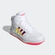 Кроссовки Adidas Kids Hoops 2.0 Mid Cloud White/Signal Pink р.7/40/25.8см - изображение 6