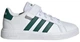 Кеды Adidas Kids Grand Court 2.0 El K Cloud White/Collegiate Green/Cloud White р. 7/40/26см - изображение 1