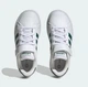 Кеды Adidas Kids Grand Court 2.0 El K Cloud White/Collegiate Green/Cloud White р. 7/40/26см - изображение 8