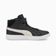 Кеди Puma Kids Smash V2 Mid Fur Black/White р. 10.5/27.5/17.5см - зображення 4