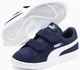 Кроссовки Puma Kids Smash v2 Suede Peacoat/White р. 9/25/16.5см - изображение 2