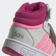 Кроссовки Adidas Kids Hoops Mid Grey One/Team Real Magenta/Beam Pink р. 9/26/16.5см - изображение 3