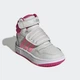 Кроссовки Adidas Kids Hoops Mid Grey One/Team Real Magenta/Beam Pink р. 9/26/16.5см - изображение 6