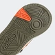 Кроссовки Adidas Kids Hoophs Mid Lifestyle Shadow Olive/Impact Orange/Focus Olive р. 9/26/16.5см - изображение 2