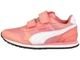 Кроссовки Puma Kids ST Runner V2 Mesh V INF Shell Pink/White р. 1/32/20.7см - изображение 5