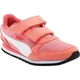 Кроссовки Puma Kids ST Runner V2 Mesh V INF Shell Pink/White р. 1/32/20.7см - изображение 6