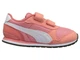 Кроссовки Puma Kids ST Runner V2 Mesh V INF Shell Pink/White р. 1/32/20.7см - изображение 7