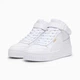 Кроссовки Puma Carina Street Mid White/White/Gold р. 8.5/39/25см - изображение 2