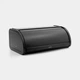 Хлебница Brabantia Roll Top 44.5 х 26.2 х 17.3 см Черная (236761) - изображение 2