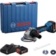 Аккумуляторная угловая шлифовальная машина Bosch GWS 18V-8 (18 В, 2×4 А·ч) (06019N9020) - изображение 2