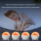 Световой будильник с восходом солнца AFEXOA, RGB ночник, 7 мелодий, 9 цветов, таймер сна и повтор. - Уценка - изображение 2