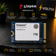 SSD Kingston NV3 1TB M.2 2230 PCIe 4.0 NVMe - 6000/4000 МБ/с, компактный накопитель - изображение 3