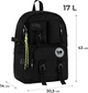Рюкзак GoPack Education Teens 43x30.5x14 см Чорний (GO26-2500L-3) - изображение 2