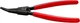 Щипці для стопорних кілець Knipex для встановлення на вали 220 мм (45 21 200) - зображення 2