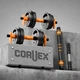 Гантелі розбірні 3в1 з функцією штанги Corvex Premium 15кг - зображення 2