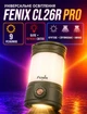 Кемпінговий акумуляторний ліхтар Fenix CL26R Pro 650 лм, USB-C, Power Bank, червоне світло, IP66, темно-зелений CL26RPROGR - зображення 2