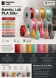 Набір PLA-пластику Silk+ 7кг Філаменту Bambu Lab Candy Red (13205), Champagne (13404), Gold (13405), Mint (13507), Pink (13207), Rose Gold (13206), Titan Gray (13108) для 3D-принтера - по 1кг 1.75mm з котушками та з RFID чіпом Міткою (NFC) - изображение 1