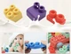 Детский мягкий конструктор Loyvin Soft Building Blocks, 80 деталей (силиконовый/резиновый конструктор) - изображение 8