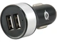 Ładowarka samochodowa Conceptronic CUSBCAR2A 2xUSB-A 10.5W 2.1A Czarna - obraz 1