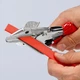 Obcinak uciosowy Knipex do profilów z tworzywa sztucznego i uszczelek z gumy (94 35 215) - obraz 8