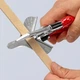 Obcinak uciosowy Knipex do profilów z tworzywa sztucznego i uszczelek z gumy (94 35 215) - obraz 10