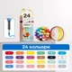 Акриловые маркеры Mideer Straight Liquid с наконечником-кисточкой 0,5-5 мм 24 цвета (MD2331) - изображение 2