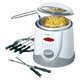 Фритюрница фондю 900 Вт 1 л для кухни 6 вилок Clatronic MC-3143 - изображение 9