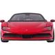 Bimeigao 1:24 Ferrari Модель SF90 сплаву іграшковий автомобіль гоночна симуляційна модель подарунок для хлопчика - зображення 4