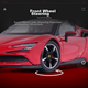 Bimeigao 1:24 Ferrari Модель SF90 сплаву іграшковий автомобіль гоночна симуляційна модель подарунок для хлопчика - зображення 9