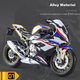 Модель мотоцикла Chiyumoxing S1000RR Battle Axe 1:9 из сплава игрушечная для мальчиков - изображение 6